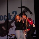 Marla and Ken Briggs at the Palace Theatre as Nite Train opened for "Rock 2 Rebuild" after raising more $ than any other band in Albany/Schenectady/Troy for Hurricane Katrina victims in New Orleans.